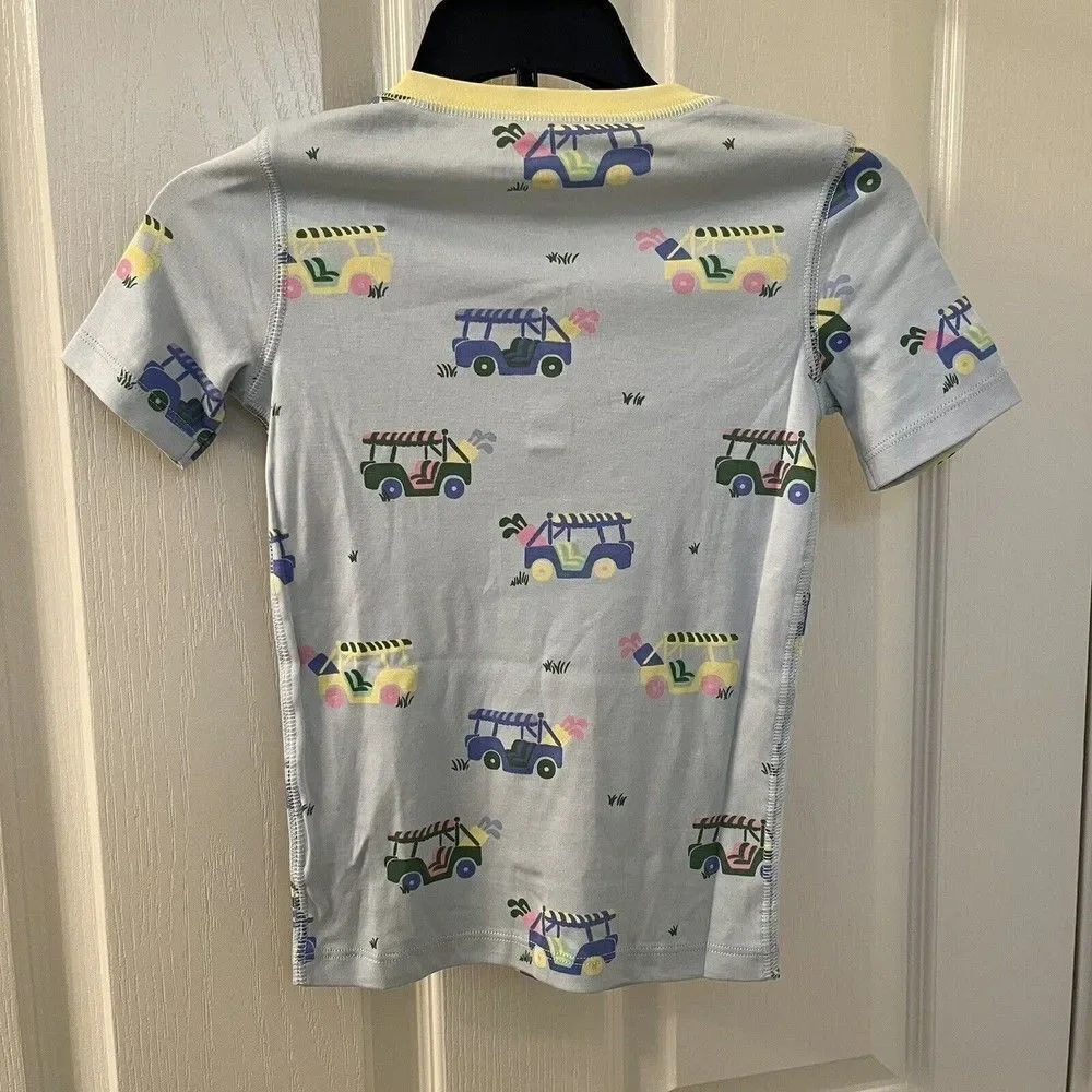 The Beaufort Bonnet Company TBBC Sutton's Short Sleeve Pajama Set Golf SZ 6 NWT